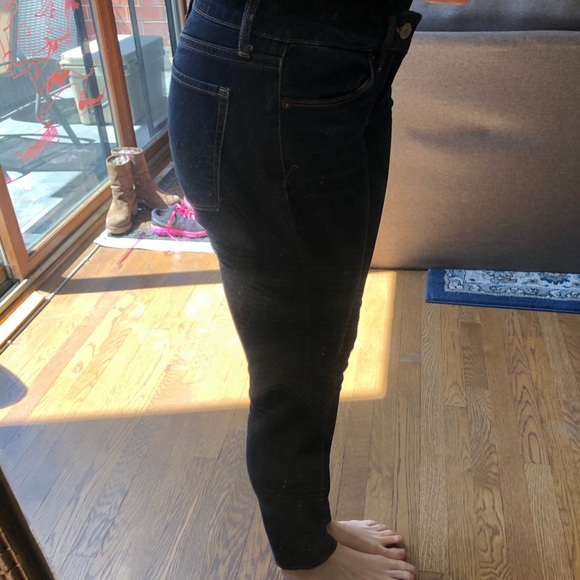 Lucky Brand Leyna Skinny Jeans dark wash - Picture 3 of 6